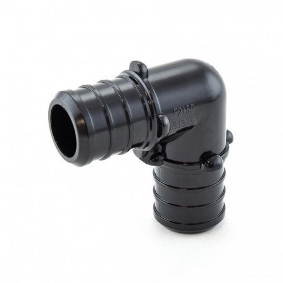 [PEX-.75-ELB-PL] 3/4" Poly PEX Crimp Elbow