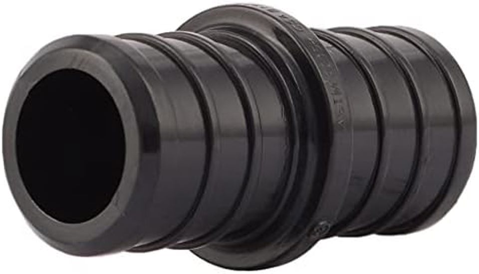 [PEX-.75-CPL-PL] 3/4" Poly PEX Crimp Coupling