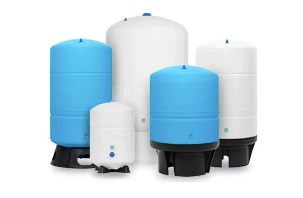 [GLB-ROT-132-WH14-0] 4.5 Gallon RO Storage Tank 1/4" SS - White - PAE