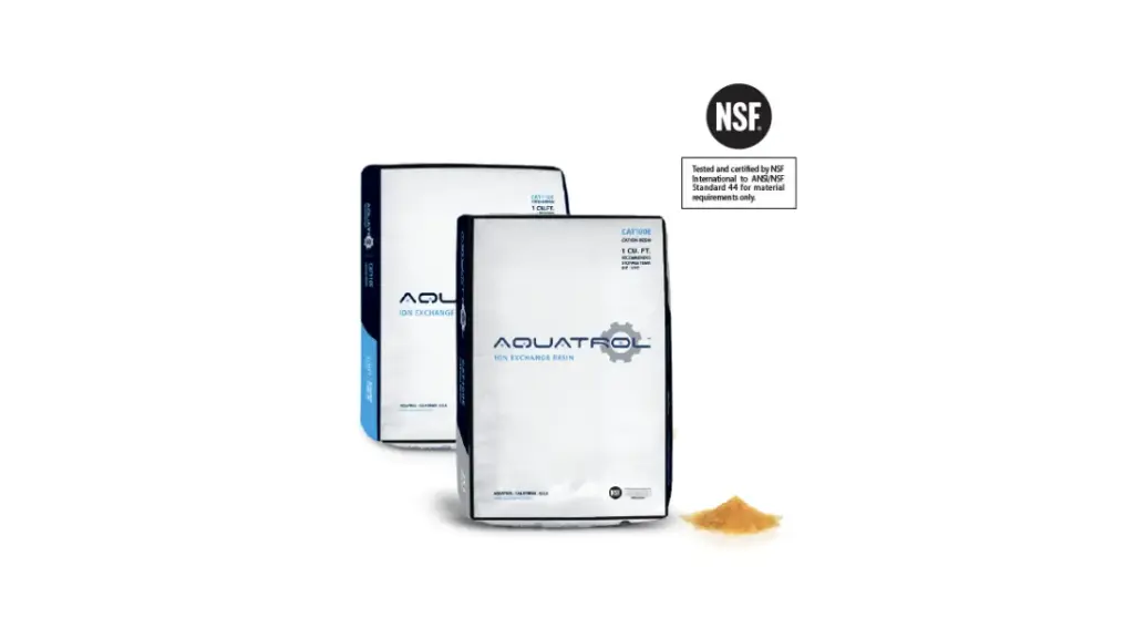 [GNR-C110DQ] Cation Resin, 10%, Gold, 1 Cu Ft Bag, 50 lbs.