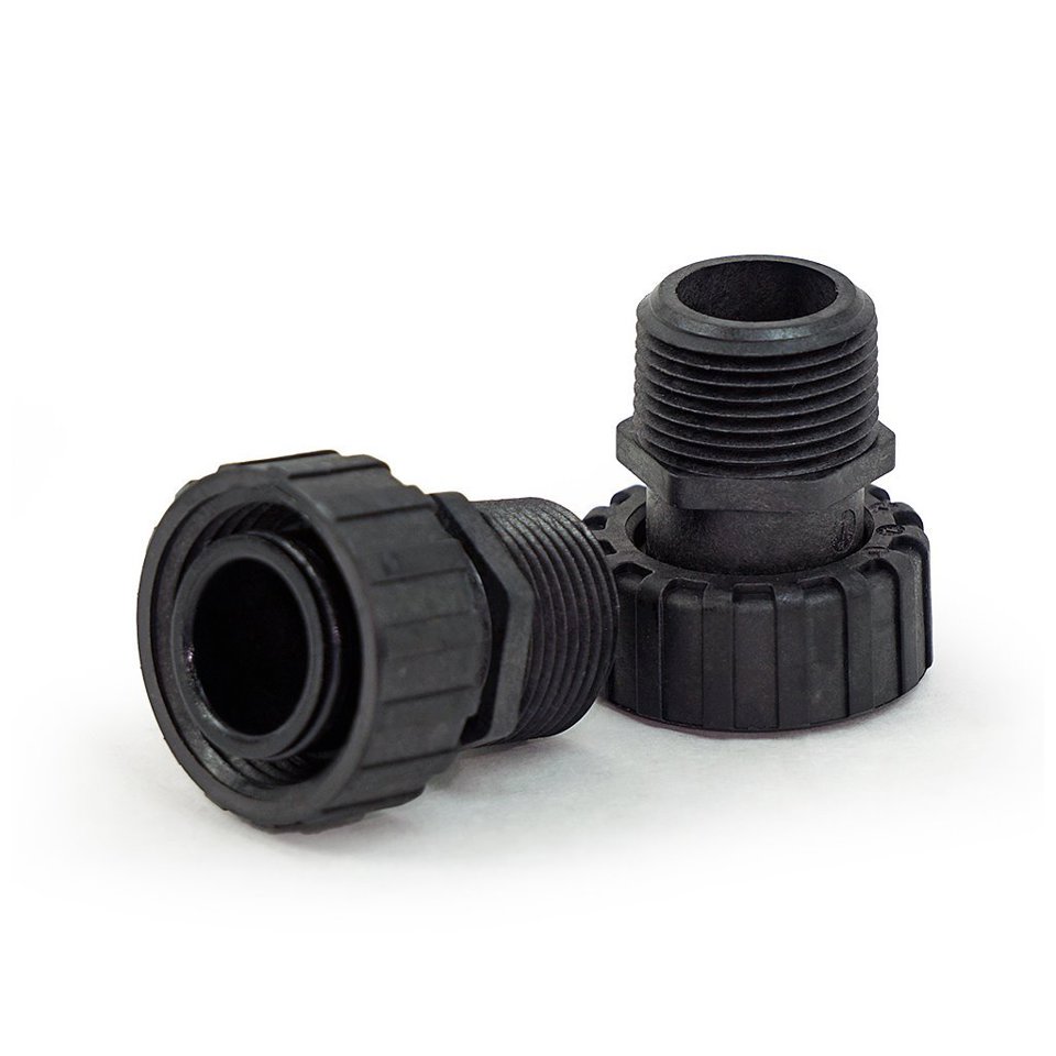 [CHN-20017X289] D-15 Bypass Connectors Straight 1" NPT, Set of 2