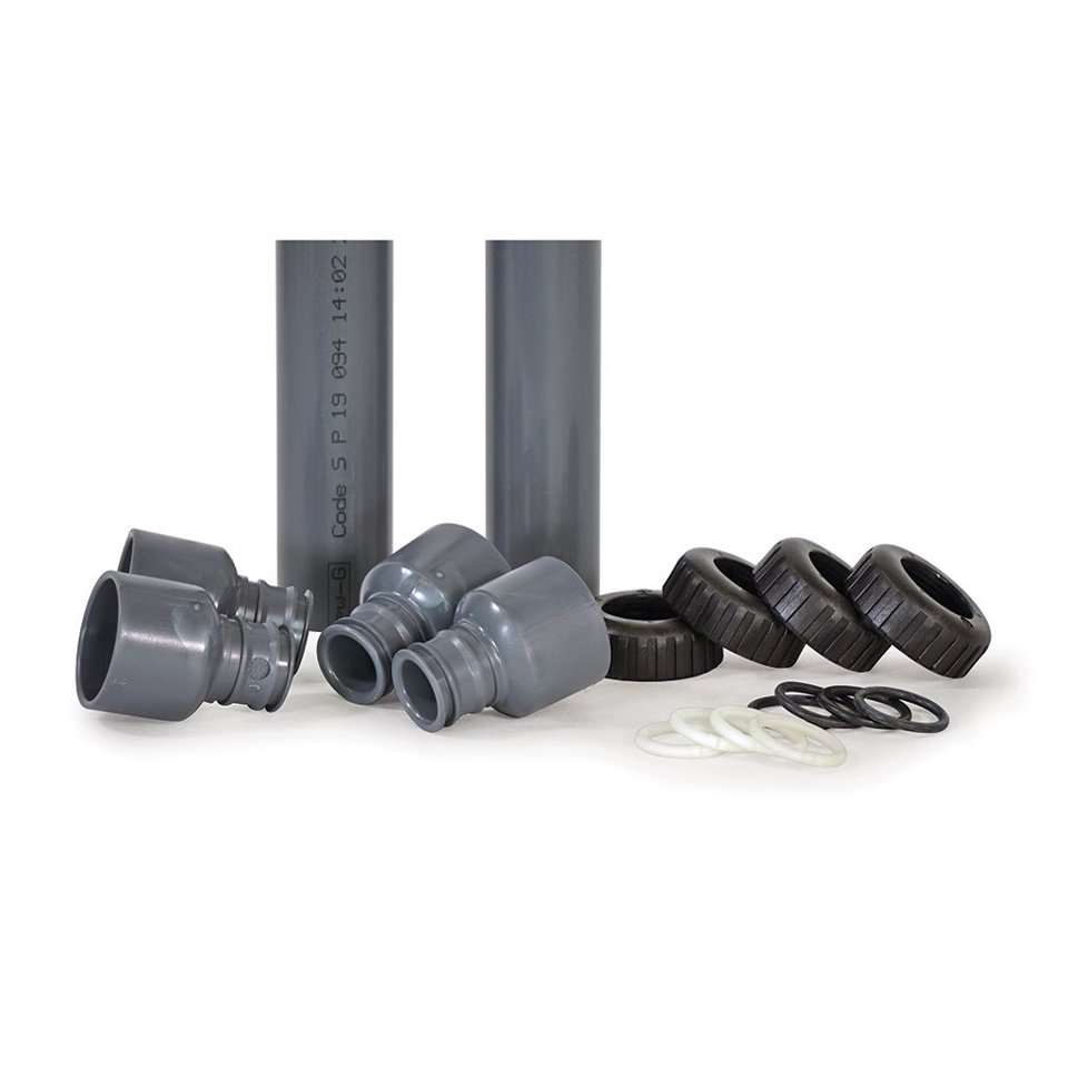 Clack C-Series Twin Tank Kit, 12"-21" Tanks
