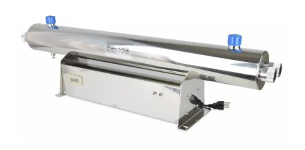 [HWT-UVA-36B] Polaris UV 36GPM, 39W x 3, 110/240V, SUS304, Cabinet Base w/ Timer, 1.5" MNPT