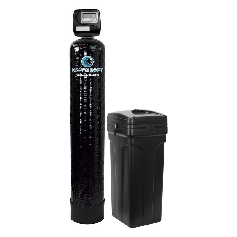 [HN-WS113-SOFT] WS1 Water Softener, 2.5 Cubic Foot Complete System W/ Brine Tank