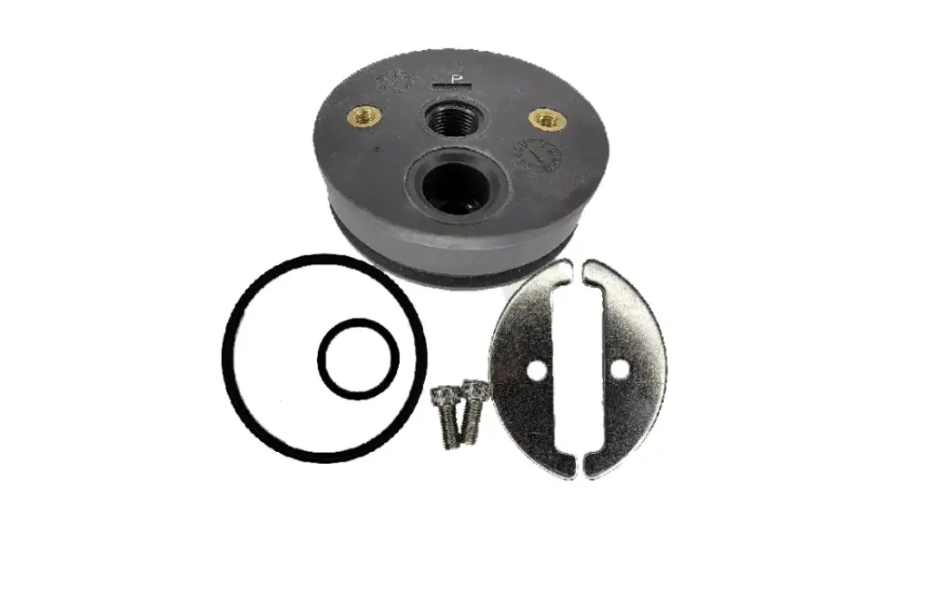 [EWS-F40L-01-01-K] F40-300E End Cap Kit, 1/2x1/2 NPT- End Cap, O-rings, Baffles, Baffle Screws, Plug