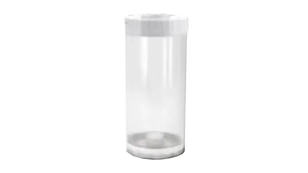 [HWT-EC-2010C] Inline Empty Cartridge, 2" x 10", Clear