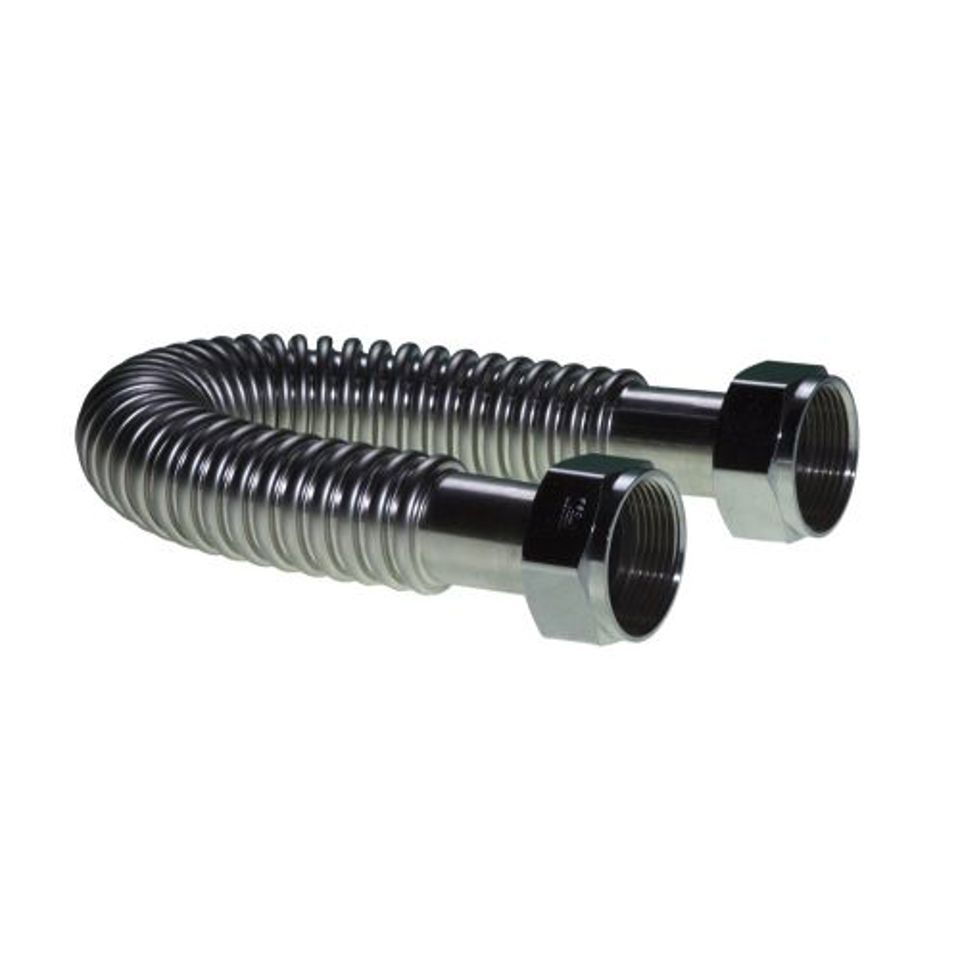 [FLC-SWC124] Falcon Stainless 1" I.D. SS Flex with 1" FIP x 1" FIP x 24"