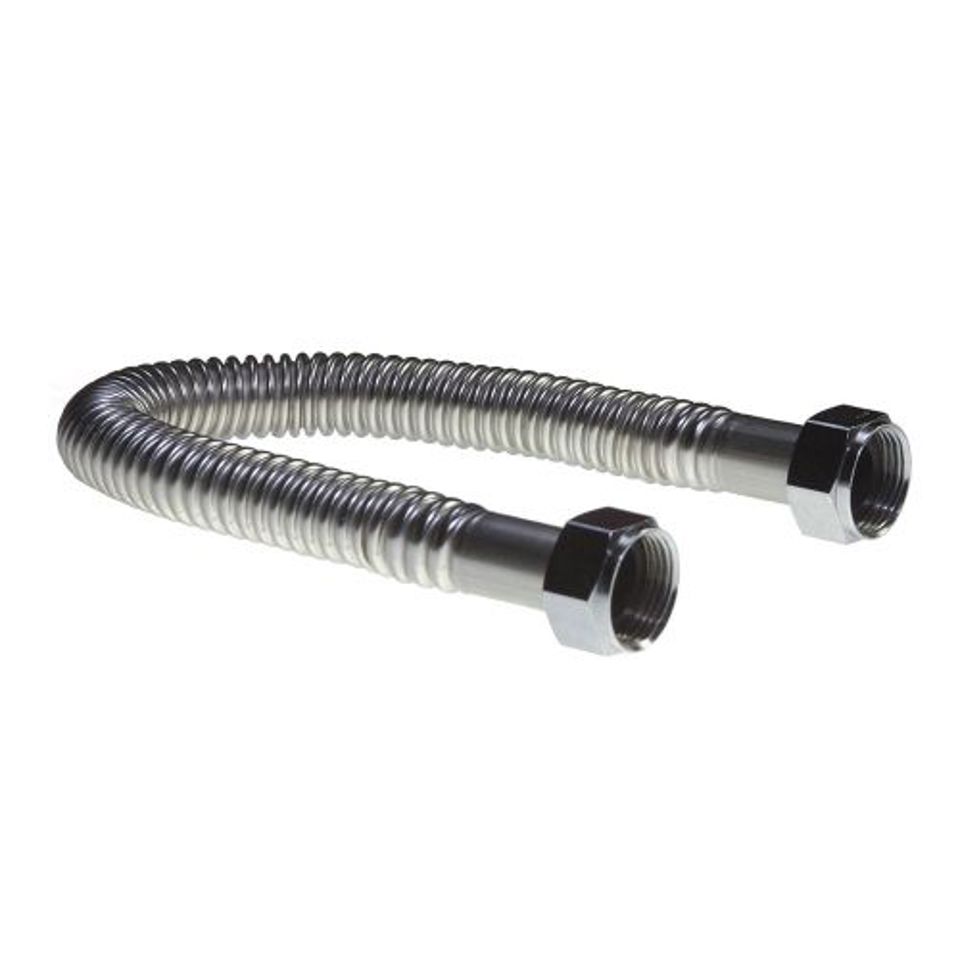 [FLC-FF36] Falcon Stainless Super Flex  3/4" I.D. SS flex with 3/4" FIP x 3/4" FIP x 36"