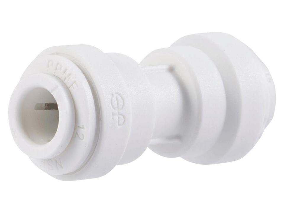 [JHN-PP0408W] John Guest 1/4" Union Connector-PP: White