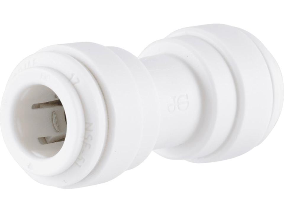 [JHN-PP0412W] John Guest 3/8" Union Connector-PP: White
