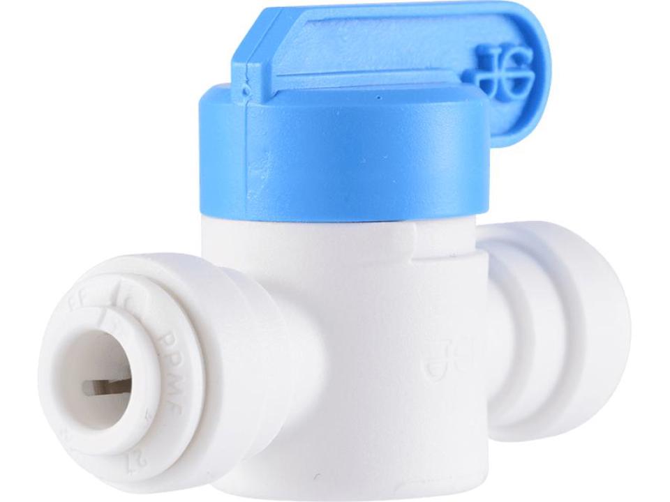 [JHN-PPSV040808W] John Guest 1/4" x 1/4" Inline Ball Valve Straight