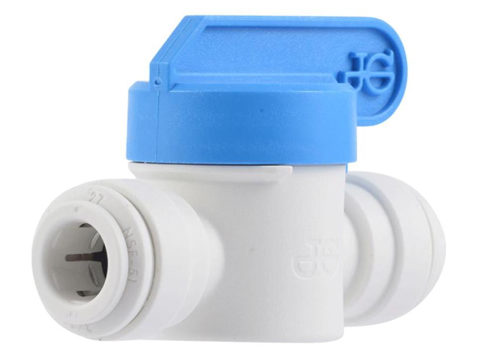 [JHN-PPSV041212W] John Guest 3/8 " x 3/8" Inline Ball Valve Straight