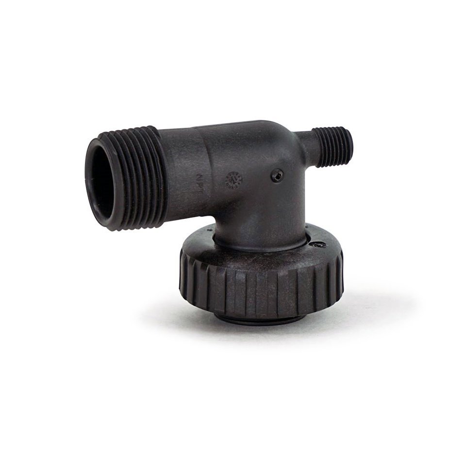 [CLC-V3007] Clack PVC 1" MIPT, Male Elbow Adapters Set of 2 for C-Series Valves