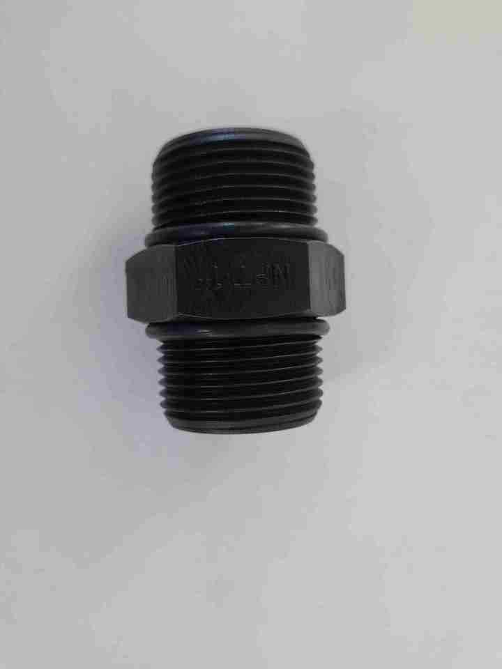 [HWT-NP-10] Plastic Nipple 1" w/ O-Rings