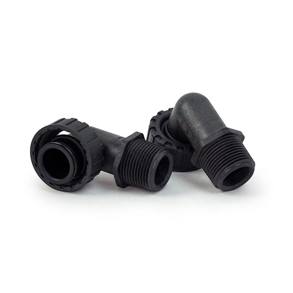 [CHN-20017X284] D-15 Bypass Elbow Connectors 1" NPT, Set of 2