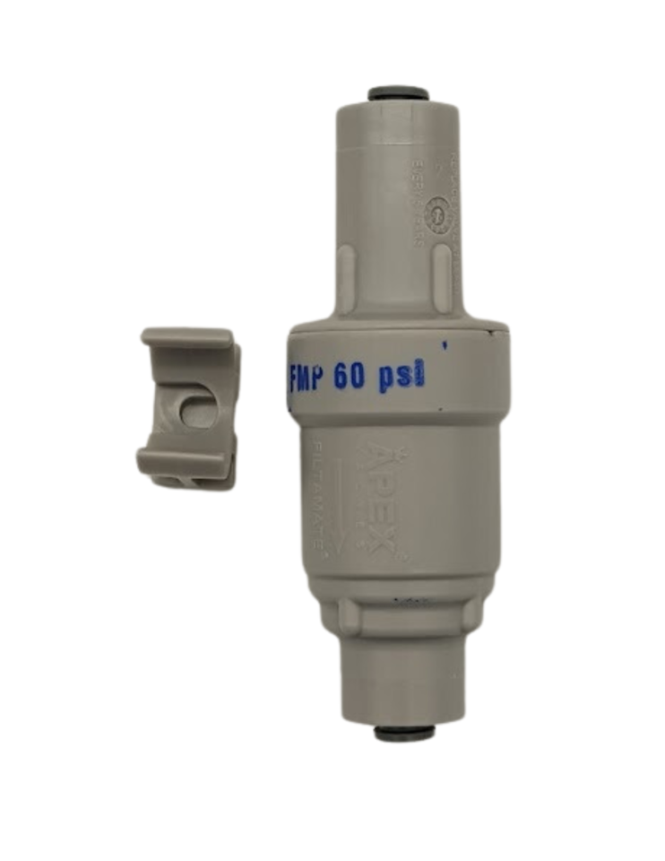 Apex 60 PSI Filtamate Pressure Limiting Valve, Filter Protection-1/4" QC