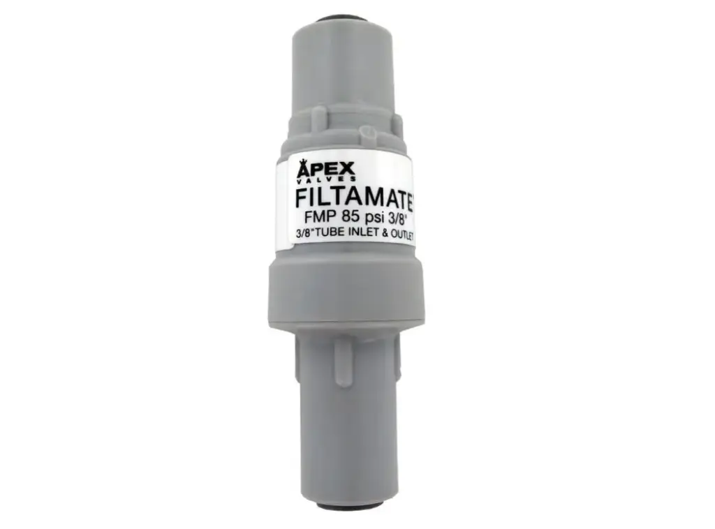 [APX-FMP85PSI-3/8] Apex 85 PSI Filtamate Pressure Limiting Valve, Filter Protection-3/8" QC
