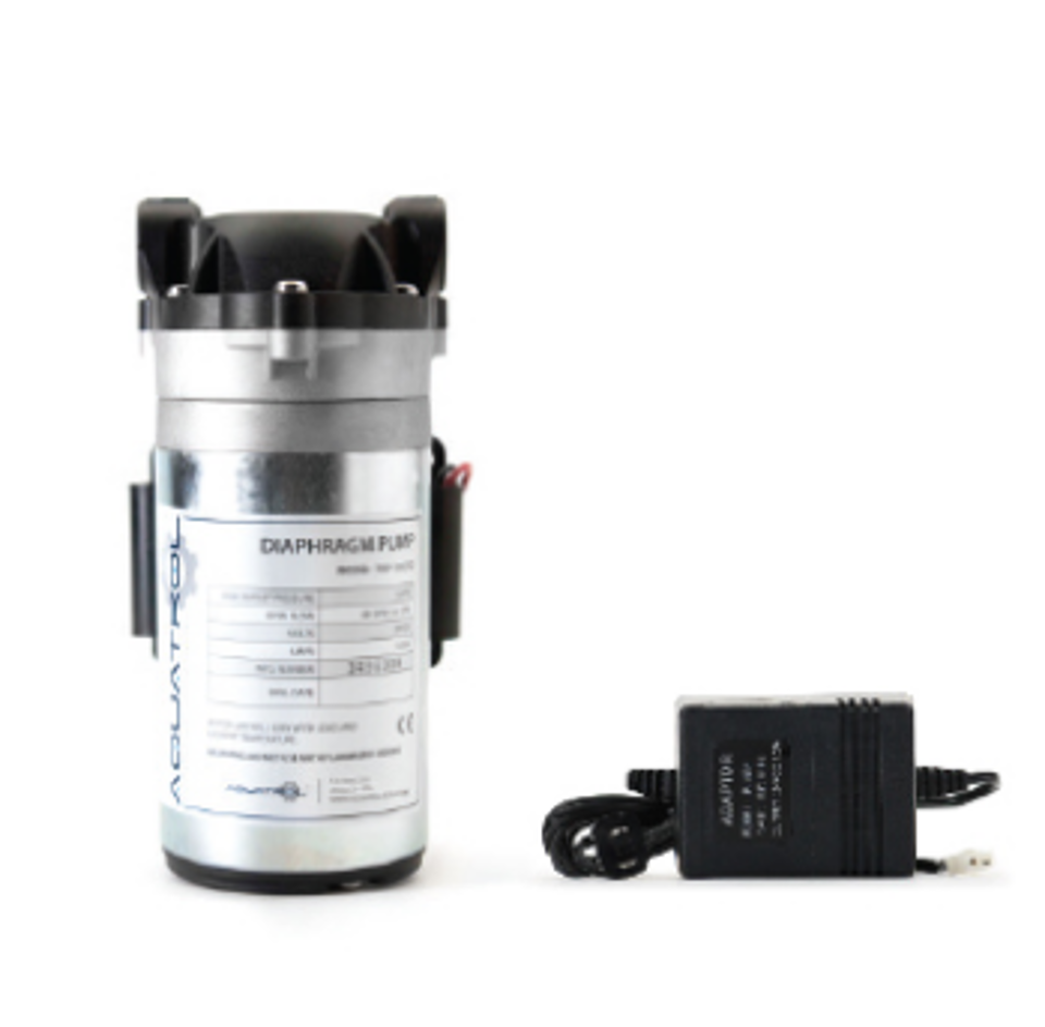 [HWT-PMP-50GPD] Booster Pump 50 GPD, W24V Transformer (110/220V)