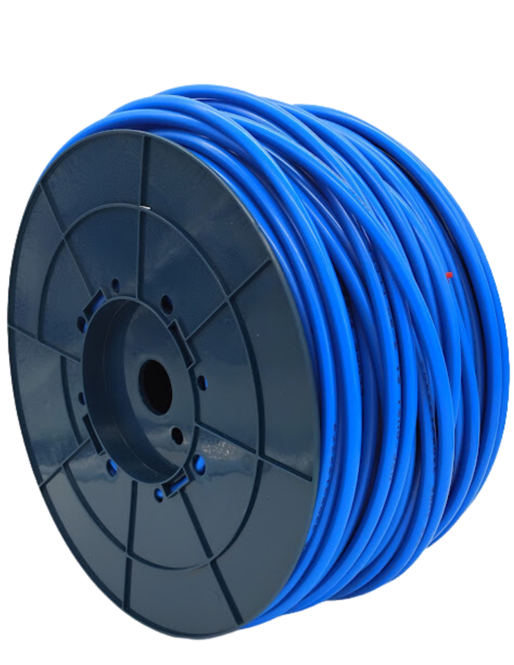 [HWT-PT04-BL-0500] Hydrofit 1/4" Polyethylene Tube Blue (500 Ft Roll)
