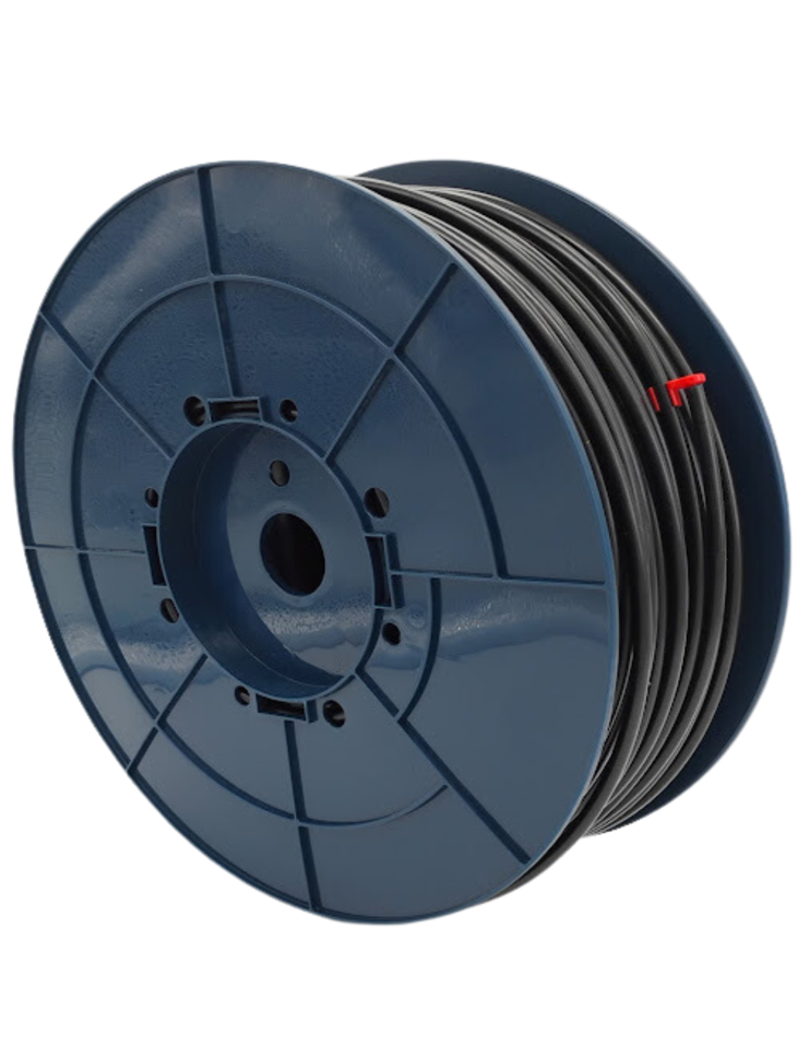 [HWT-PT08-BK-0250] Hydrofit 1/2" Polyethylene Tube Black (250 Ft Roll)