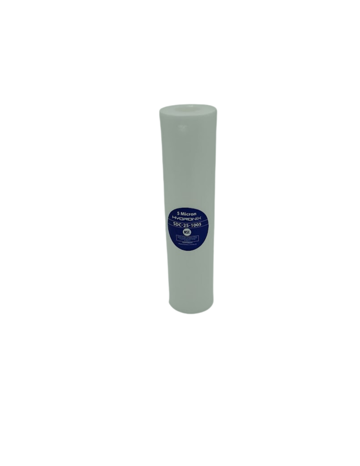 [HWT-SDC-25-1005] Hydronix NSF Sediment Filter 2.5" x 9 7/8", 5M
