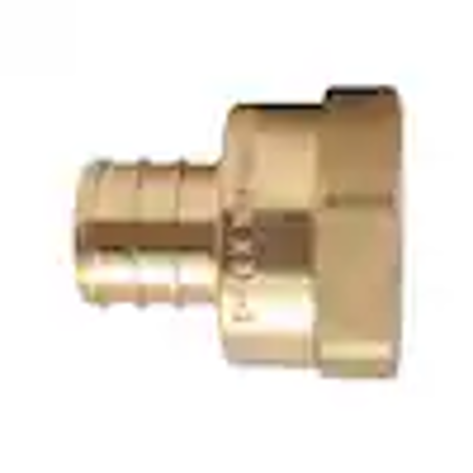 [PEX-1-FPT-BR] 1" PEX x 1" Female Adapter Brass