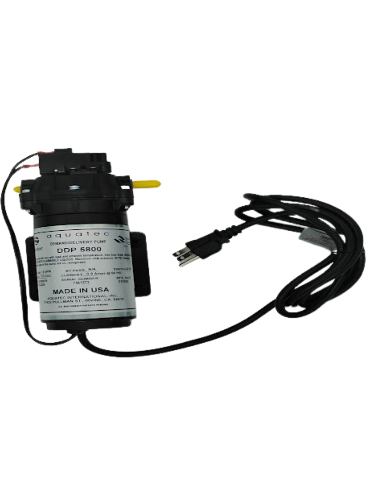[AQT-5853-1E10-J524] Aquatec 5800 Series Delivery/Demand Pum 1.7GPM;60psi;3/8jg;120v Cord