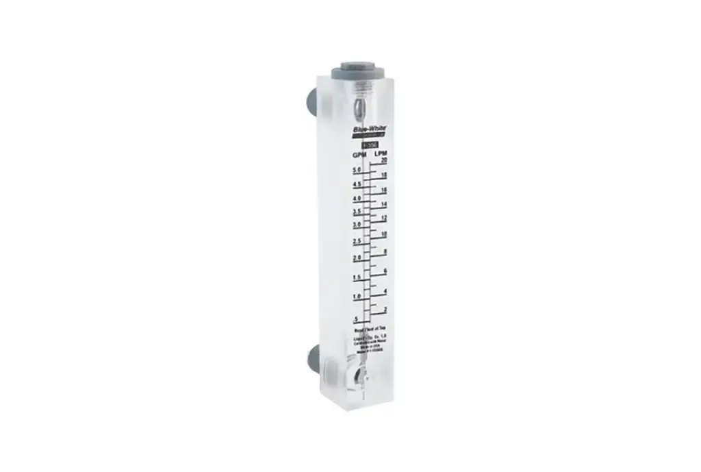 [GWW-F-55500L] Panel Mount Flowmeter, 0.5 - 5GPM, 1/2" MPT
