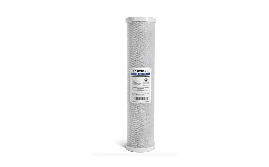 Hydronix NSF Carbon Block Filter 4.5" x 20", 5M