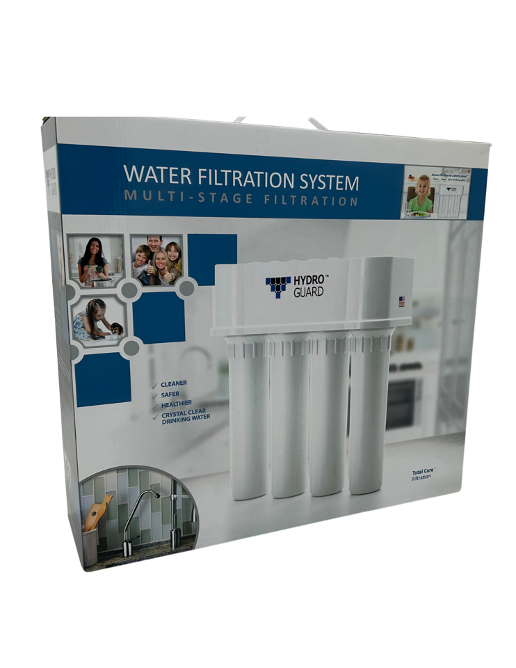 [HWT-HDG-U4000-UF] Hydro Guard U4000 Under Counter Water System, 5m Sediment, Ultrafiltration 0.1m, Siliphos, Polishing