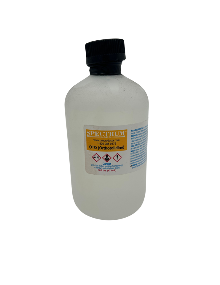 [PRP-2035] Chlorine Indicator Solution (Oto) Refill Solution, 16 Fl. Oz.