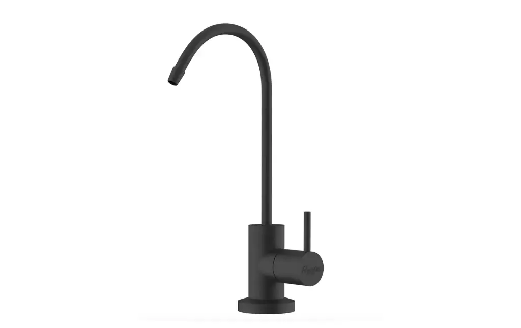 [PRF-FLR-878MB] Faucet; Puroflo; Lead Free; Matte Black; 3" Shank