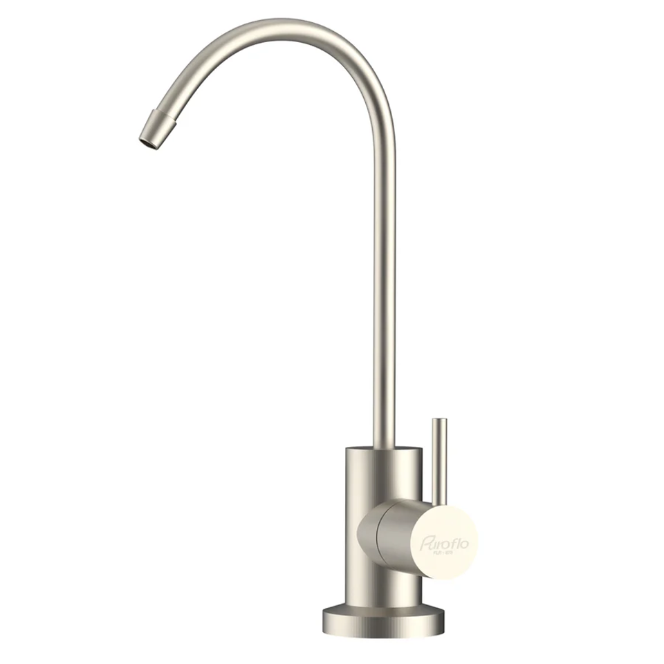 [PRF-FLR-878BN] 878 Faucet; Puroflo; Lf; Brushed Nickel; 3" Shank