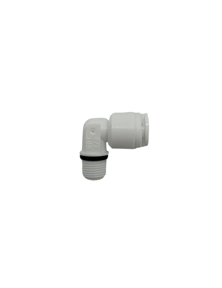 [HWT-HDF-ECV0402] Check Valve Hydrofit 1/4" Tube x 1/8" MNPT Elbow