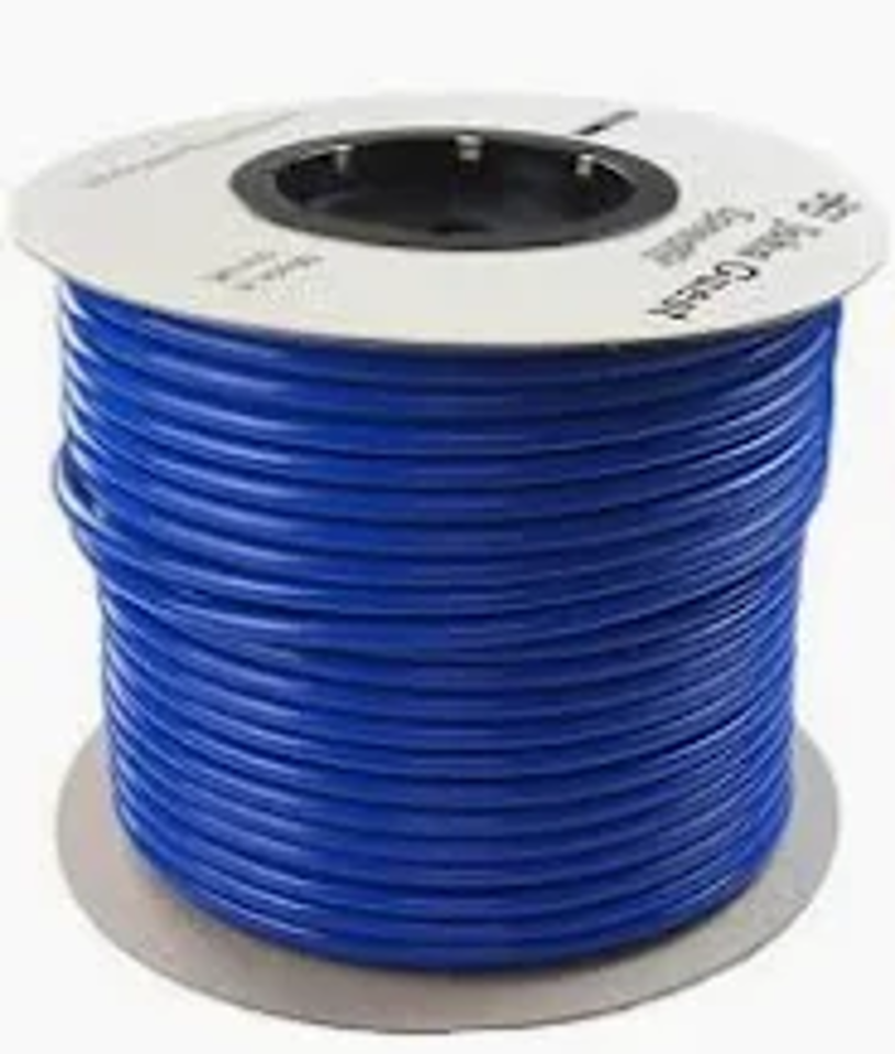 [HWT-PT08-BL-0250] 1/2" Polyethylene Tube - Blue, 500' Roll