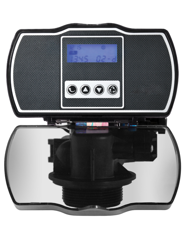 Aquatrol 56 Electronic Softener/Meter Valve, 24V/60Hz, W/ Bypass, Top Basket