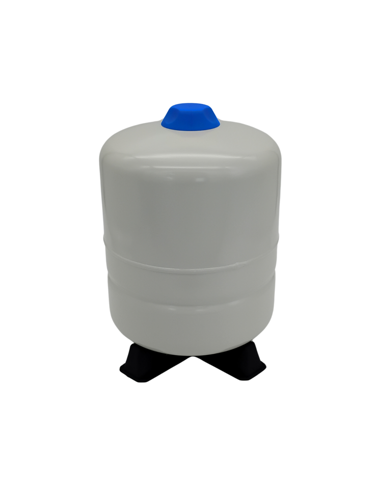 [HWT-RO-2.0-W14] AQT 2.0 Gallon White Tank, 1/4" S.S., NSF