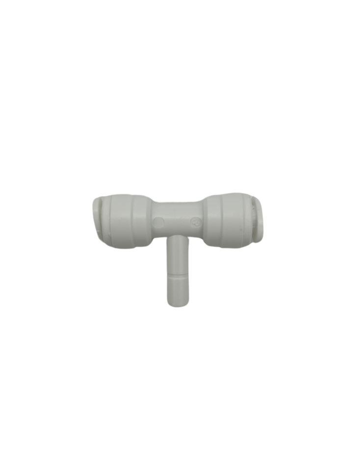 [HWT-HDF-SBT0404] Stem Branch Tee, 1/4" Tube x 1/4" Stem x 1/4" Tube