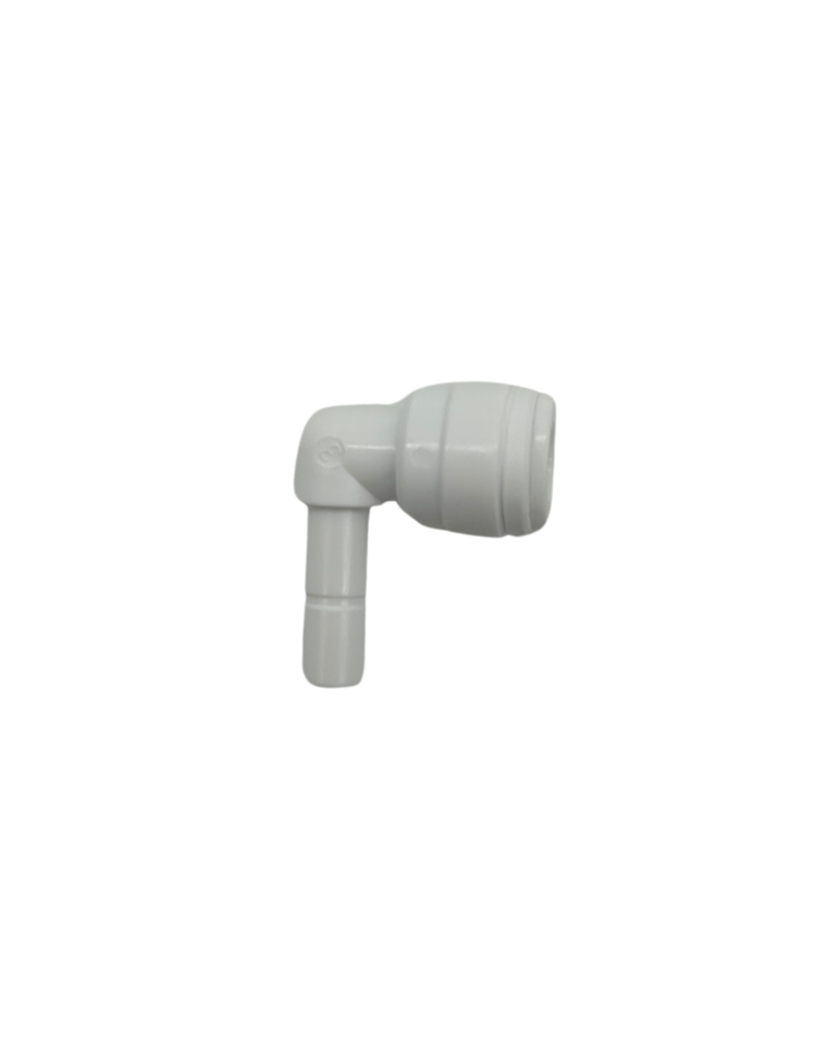 [HWT-HDF-PE0404] Plug in Elbow, 1/4" Stem x 1/4" Tube